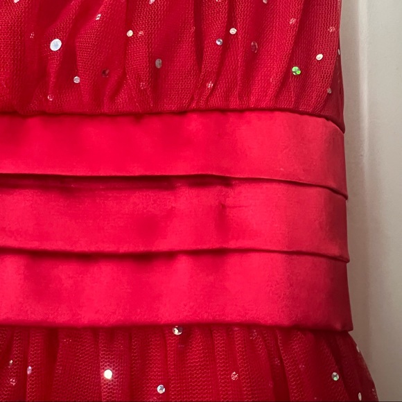 My Michelle Girls Red Dress - Picture 4 of 6